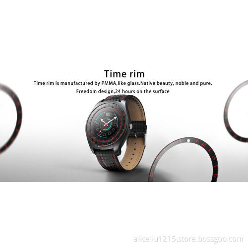 Shenzhen factory Smart Watch V10 Support SIM TF Card Heart Rate Smartwatch